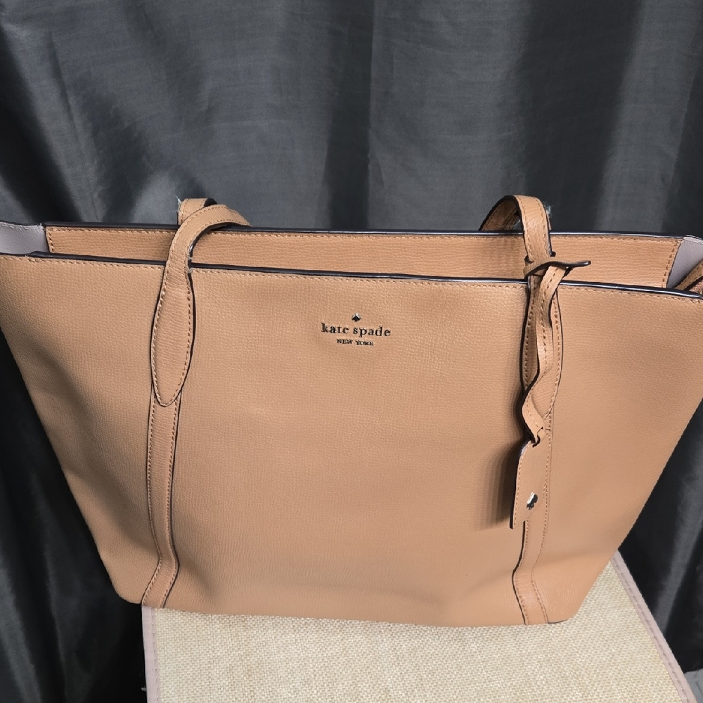Kate Spade Tan Leather Tote